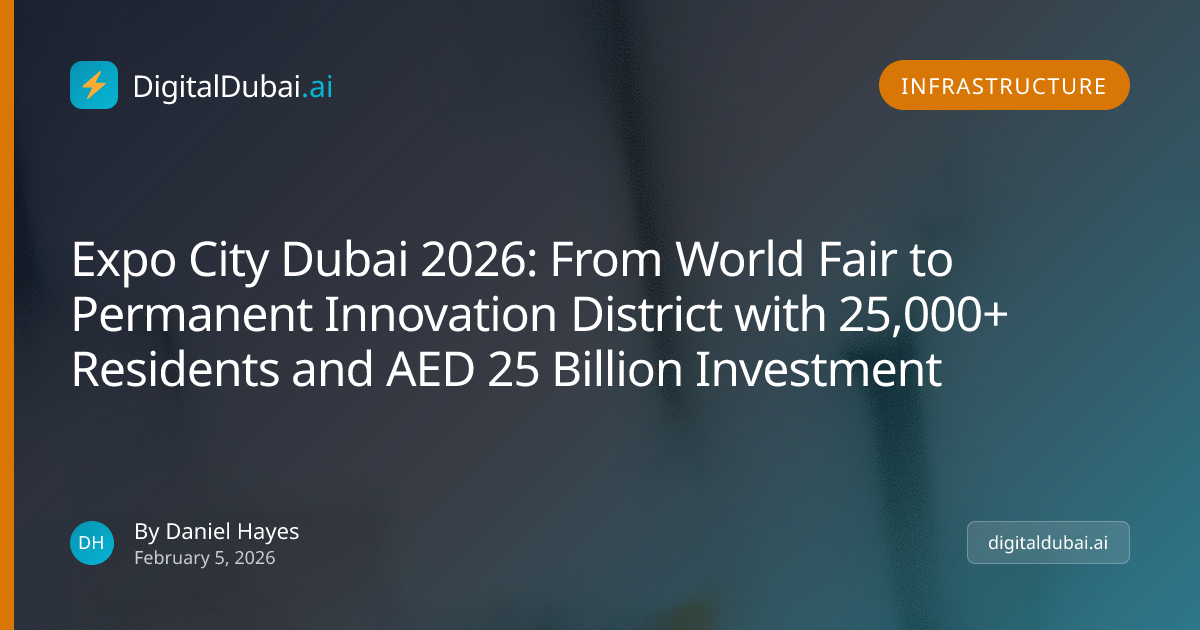 Expo City Dubai 2026: From World Fair to Permanent Innovation District ...