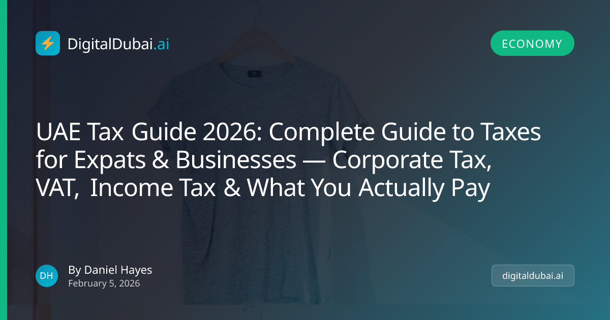 UAE Tax Guide 2026: Complete Guide to Taxes for Expats & Businesses ...